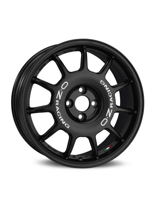 Oz 4x100 17x7 Et37 Leggenda Matt Black White Lettering 68 Alufelni