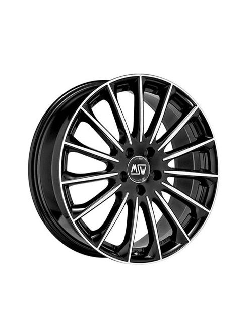 5x112 17x7.5 Et35 Msw 30 Black Full Polished 73,1 Alufelni